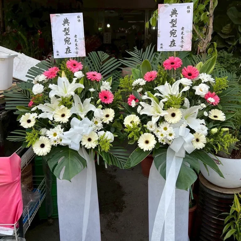 告別式花籃A_榛馨花藝版權所有