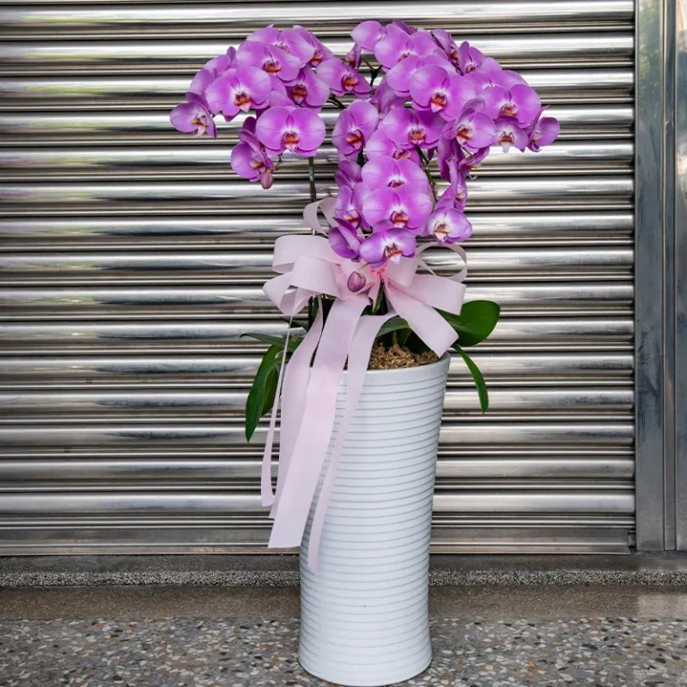 喪禮蘭花G_弘曜花藝版權所有