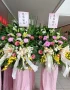 喪禮高架花籃A_榛馨花藝版權所有