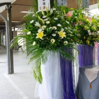 喪禮高架花籃G_弘曜花藝版權所有