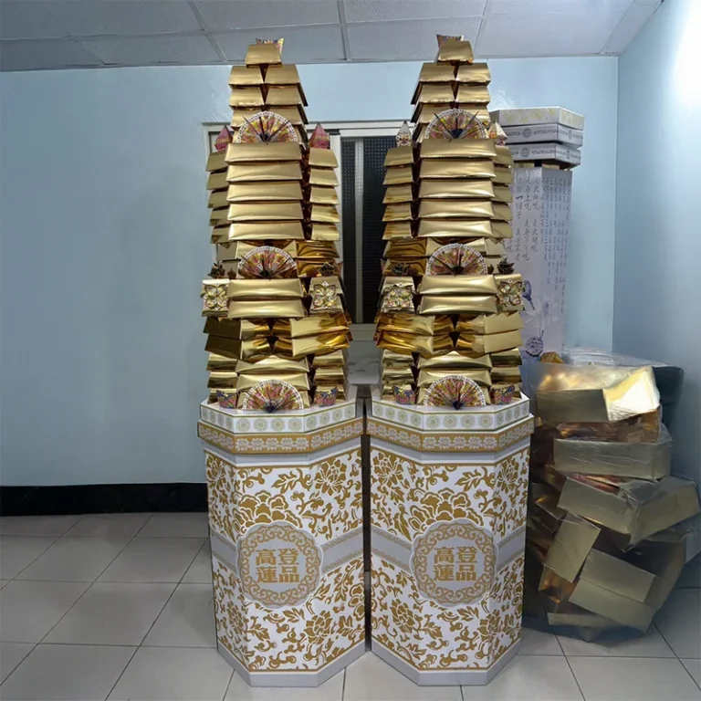 豪華金紋巨無霸金磚塔-1