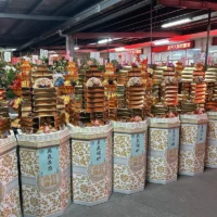 豪華金紋金磚塔-2