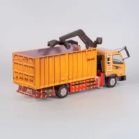 客製紙紮三菱FUSO抓斗式資源回收車-5