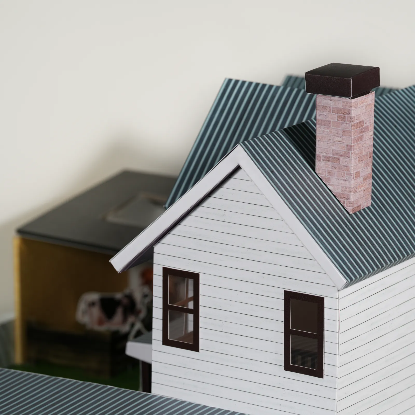 客製紙紮牧場農舍-7