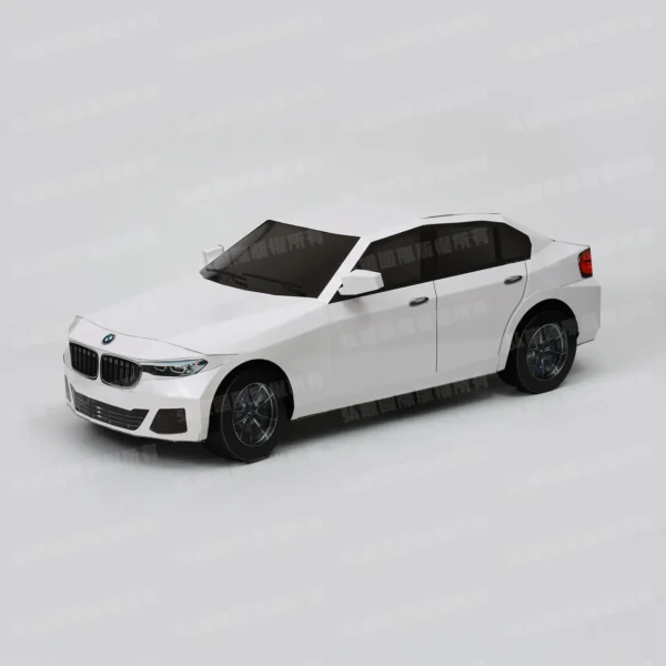 紙紮BMW 520D(白)-2