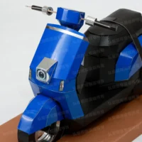 紙紮CUXI機車(藍)-4