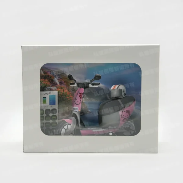 紙紮GOGORO電動機車(卡通粉)-1