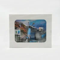 紙紮GOGORO電動機車(藍)-1