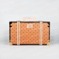 紙紮LV奢華金條皮箱(粉棕)-4