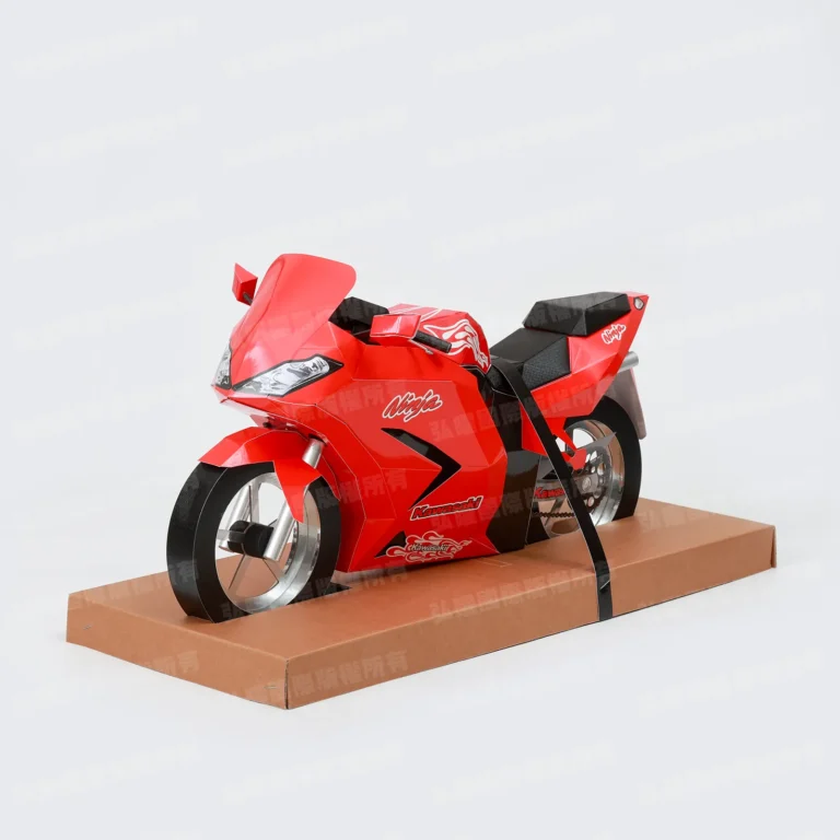 紙紮Ninja250R忍者重機(紅)-1