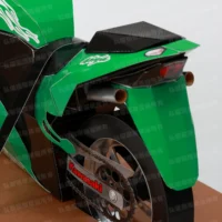 紙紮Ninja250R忍者重機(綠)-7