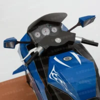 紙紮Ninja250R忍者重機(藍)-5