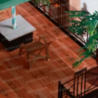 紙紮景觀星巴克-9