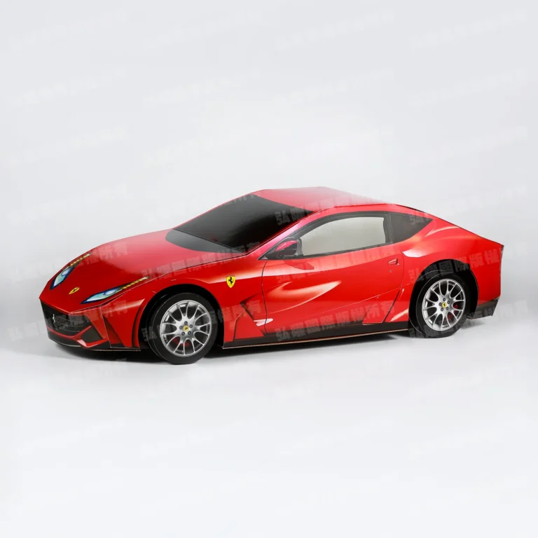 紙紮法拉利(紅)-1