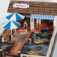 紙紮渡假海島泳池-6