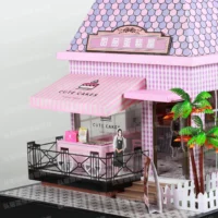 紙紮甜品蛋糕店-4