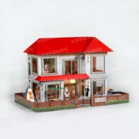 紙紮百合園(紅)-2