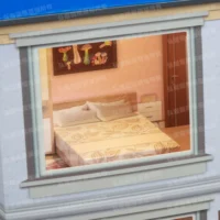 紙紮百合園(藍)-6