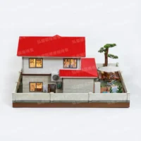 紙紮誼居園別墅(紅)-8