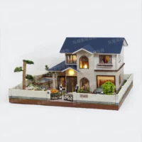 紙紮誼居園別墅(藍)-3