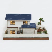 紙紮誼居園別墅(藍)-6