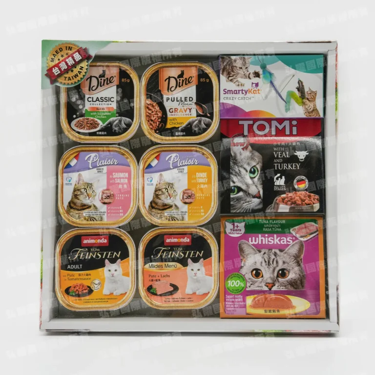 紙紮貓玩具罐頭套組-1