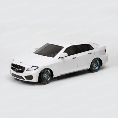 紙紮賓士C300(白)-1