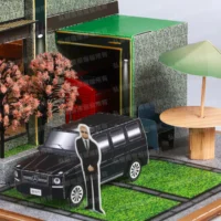 紙紮超跑重機車庫-6