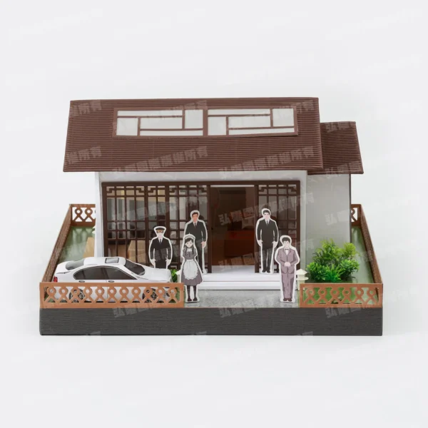 紙紮迷你日式小屋-1