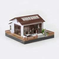 紙紮迷你日式小屋-2