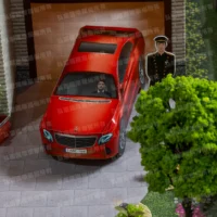 紙紮雙橡園(紅)-14