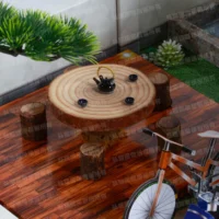 紙紮雙橡園(藍)-10