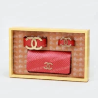 紙紮香奈兒皮件套組-2
