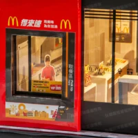 紙紮麥當勞旗艦店-07